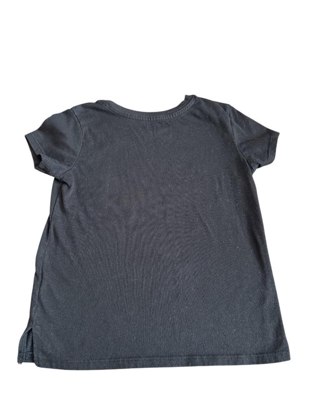 MTV Girls Graphic T-Shirt Black 5/6X Retro Animal Print Cotton Blend - Picture 2 of 3